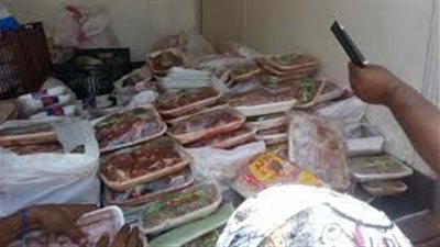 النيابة تطلب التحريات حول ضبط 1.5 طن لحوم فاسدة في الجيزة