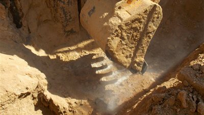 بالصور.. المتحدث العسكري: تدمير نفق خرساني بطول 35 مترا في رفح