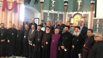 وفد مطرانية الأرثوذكس ببورسعيد يشارك أقسام الشرطة الاحتفال بعيد الأضحى (صور)