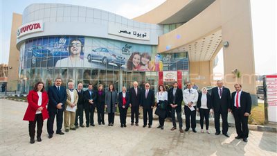 بالصور.. تويوتا تستقبل وفدا ألمانيا لمتابعة برنامج التعليم المزدوج