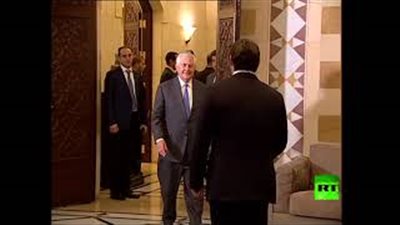 الحريري يستقبل وزير الخارجية الأمريكي في بيروت (فيديو)