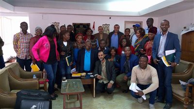 وفد من 20 دولة يتفقد المنظومة الزراعية في الإسماعيلية