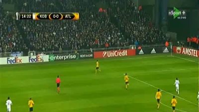 أتلتيكو مدريد يتقدم أمام إف سي كوبنهاجن 2/ 1 بالشوط الأول (فيديو)