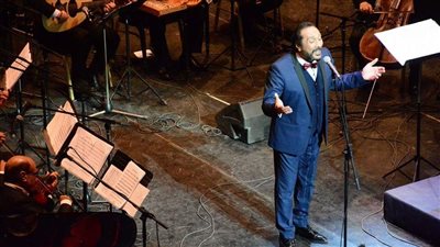 علي الحجار يختتم مهرجان عيد الحب في الأوبرا (صور)