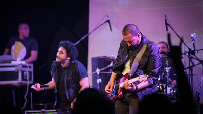 «ملاذ باند» يحتفل بإطلاق أول ألبوماته في ساقية الصاوي (صور)