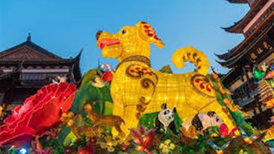 الصين تحتفل بعام الكلب (صور)