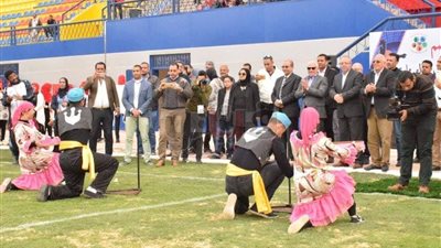 محافظ بورسعيد يفتتح دوري مراكز الشباب للصم (صور)