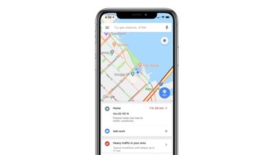 خرائط جوجل للآي فون تضيف إمكانية الوصول السريع لمعلومات حركة المرور