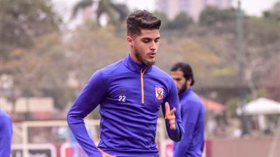 إصابة أحمد الشيخ في مران الأهلي