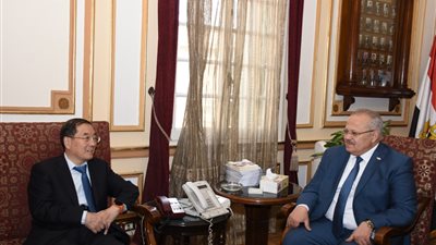 سفير الصين بالقاهرة: الخشت يمتلك قدرة على طرح الأفكار الجديدة