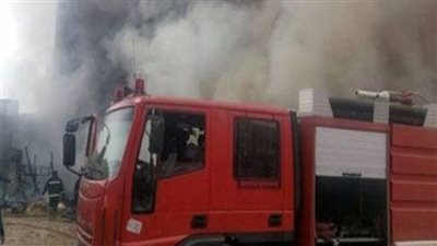 تجدد اندلاع حريق شرق العوينات في الوادي الجديد