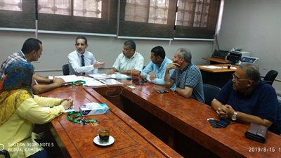 طارق رحمي يناقش استعدادات جامعة قناة السويس للعام الدراسي الجديد (صور)