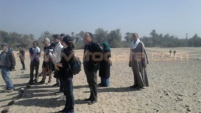 بالصور.. بعثة المعهد العلمي الفرنسي تزور دير «الأنبا أبوللو» بأسيوط