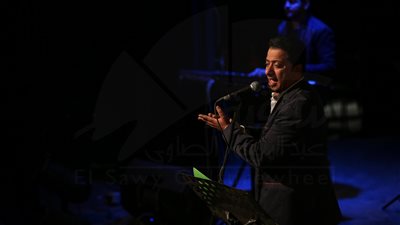 «الهلباوي» في حضرة عشاقه بساقية الصاوي (صور)