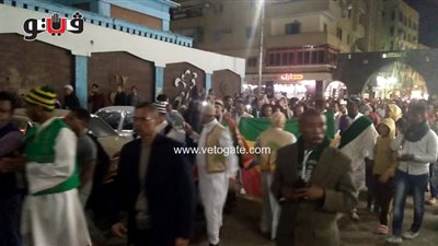 موكب للفنون الشعبية في سوق أسوان (فيديو)