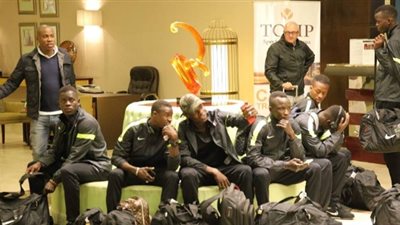 وصول بعثة جينيريشن السنغالي مطار القاهرة لمواجهة المقاصة (صور)