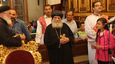 23 صورة ترصد نهضة صوم العذراء برئاسة أسقف جرجا بمطرانية قنا