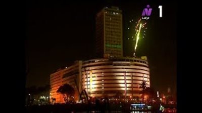 الألعاب النارية تغطي ماسبيرو احتفالا بانطلاق «قناة مصر الأولى» (فيديو)