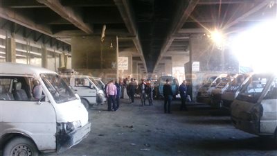 بالصور.. مواقف الميكروباصات بالإسكندرية خارج نطاق القانون