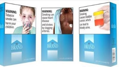 اقتراح أمريكي بوضع صور مرعبة على علب السجائر