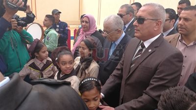 وزير التربية التعليم يفتتح مدرسة محمد علي بالسويس