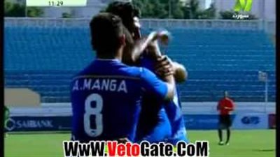 بالفيديو.. حمدى زكى يتقدم بالهدف الأول لـ«سموحة» في غزل المحلة