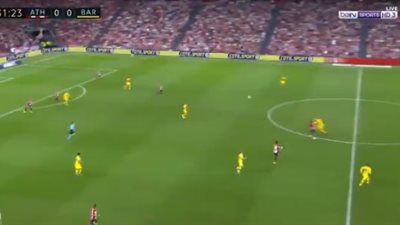 سواريز يهدر هدفا لبرشلونة في مرمى أتليتك بلباو (فيديو)
