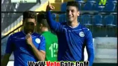 بالفيديو.. حمدى زكى يتقدم بالهدف الرابع لـ سموحة في غزل المحلة