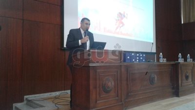 «تاج الدين» في حفل مسابقة ICT: هندسة القاهرة عمرها 200 عام (صور)