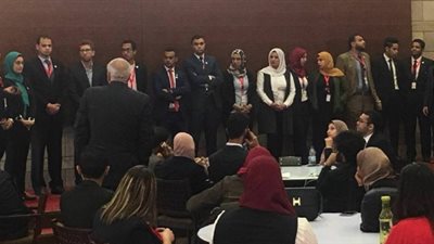 جامعة قناة السويس تحصد المركز الثاني بمؤتمر شباب الجامعات (صور)