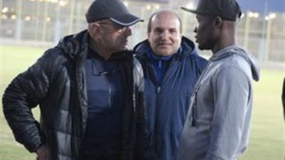 تفاصيل لقاء طلعت يوسف وجون أنطوي بمران المقاصة (صورة)