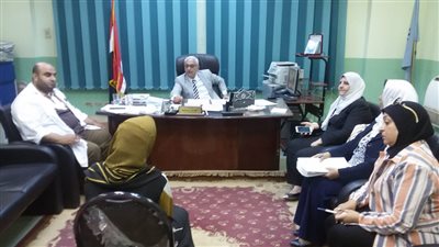 انعقاد لجنة المقابلة الشخصية للقبول بمدرسة التمريض بمبرة المحلة