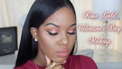 بالفيديو.. أفضل إطلالة ماكياج للسمراوات في «عيد الحب»