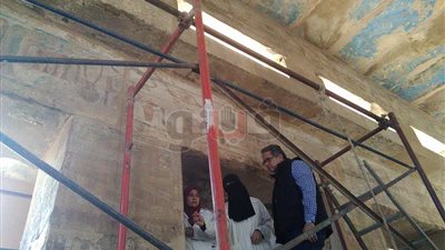 وزير الآثار: إنشاء ممرات لذوي الاحتياجات الخاصة في معابد الكرنك (صور)