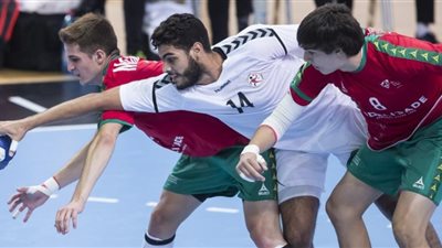 الشوط الأول.. مصر تتقدم على ألمانيا 19-13 في نهائي مونديال الناشئين