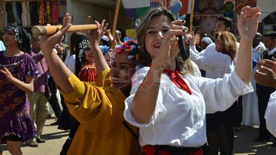 رقص صعيدي يوناني على أبواب معبد فيلة في أسوان (فيديو)