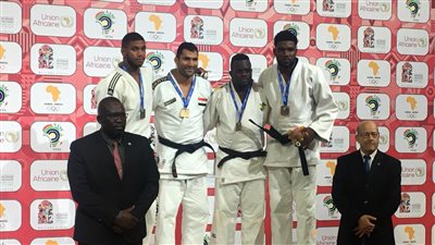 رمضان درويش يحقق ذهبية الجودو في دورة الألعاب الأفريقية