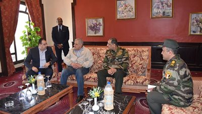 بالصور.. محلب و«مكرم» يتفقدان المشروعات التنموية بالفيوم