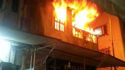 حريق يلتهم 3 منازل في سوهاج