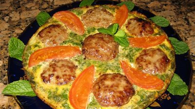 طريقة إعداد عجة البيض بالهامبورجر على طريقة الشيف نيفين