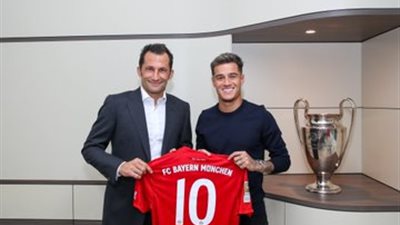 رسميا.. كوتينيو في صفوف بايرن ميونخ بالقميص رقم 10 (فيديو وصور)