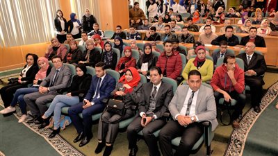 افتتاح أسبوع المشاركة السياسية بالانتخابات الرئاسية بجامعة المنصورة (صور)