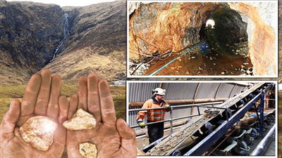 اكتشاف منجم للذهب به 200 ألف أوقية في بريطانيا (فيديو)
