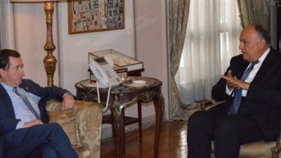 تفاصيل لقاء سامح شكري ووفد الكونجرس الأمريكي