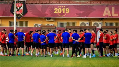مران استشفائي للاعبي الأهلي المشاركين في مباراة بيراميدز