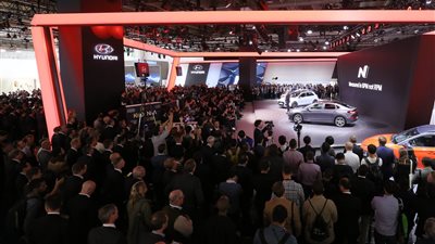 هيونداي تطلق سيارتين في معرض فرانكفورت الدولي للسيارات