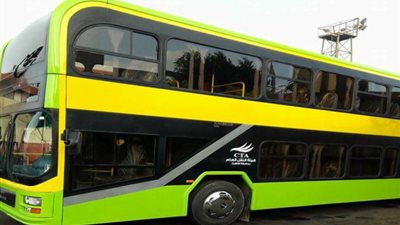 خطوط سير الأتوبيسات ذات الطابقين بالقاهرة