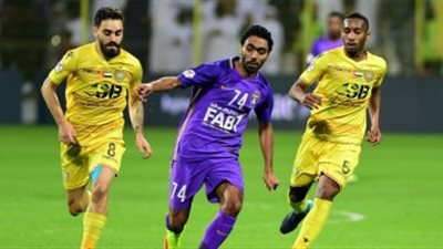 حسين الشحات ينهي تدريباته مع العين لمواجهة الريان بدوري الأبطال