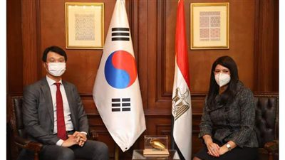 رانيا المشاط تبحث مع سفير كوريا الجنوبية مجالات التعاون المشترك