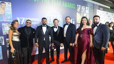 نجوم الفن والرياضة في حفل توزيع جوائز 